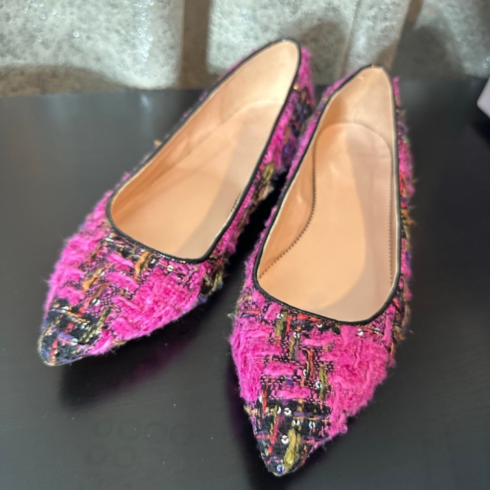 J.Crew K2904 Pointed Toe Flats